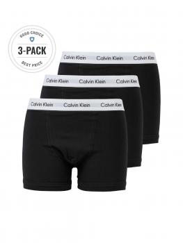 Image of Calvin Klein Trunk Underpants 3 Pack Black