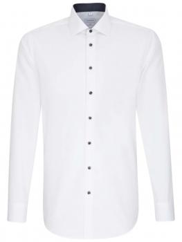 Image of Seidensticker Hemd Slim Fit Business Kent Patch 12 white