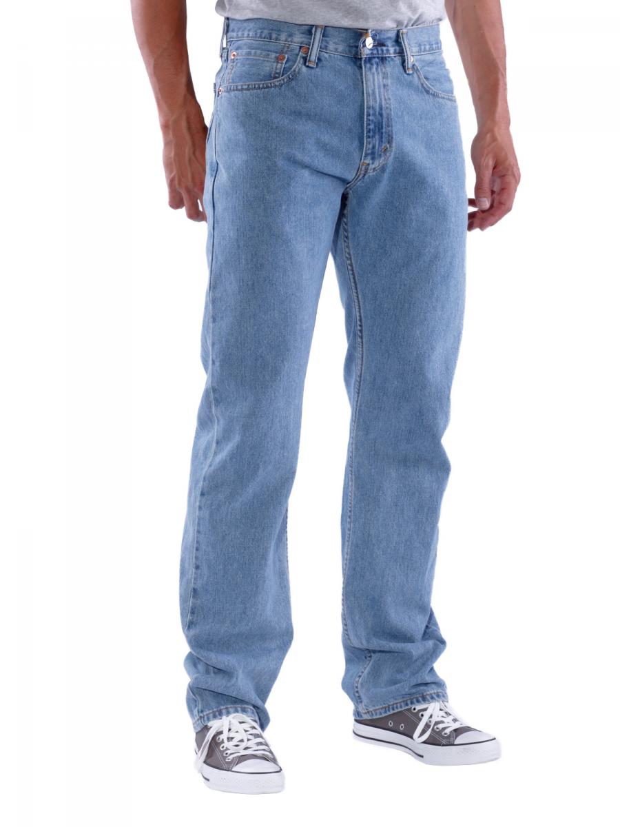 Levi\'s 505 Jeans light stonewash (zip)